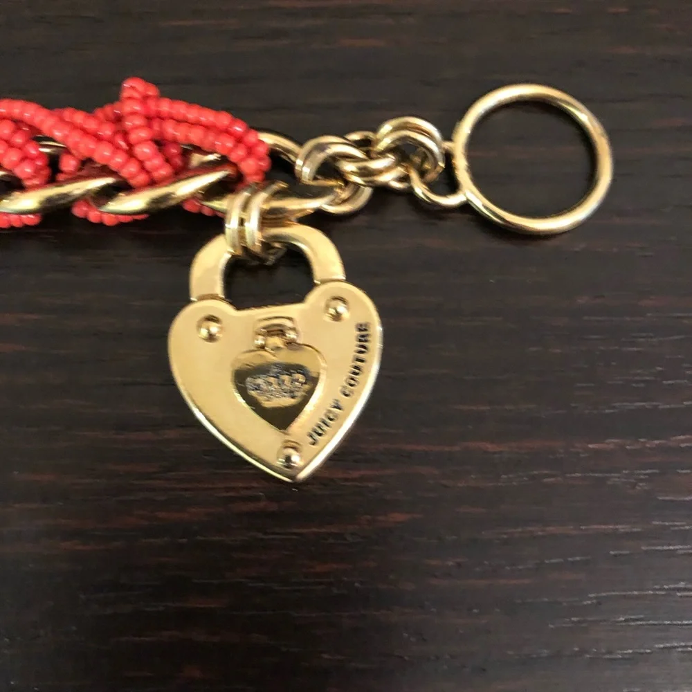 Juicy Couture Heart Lock Bracelet
